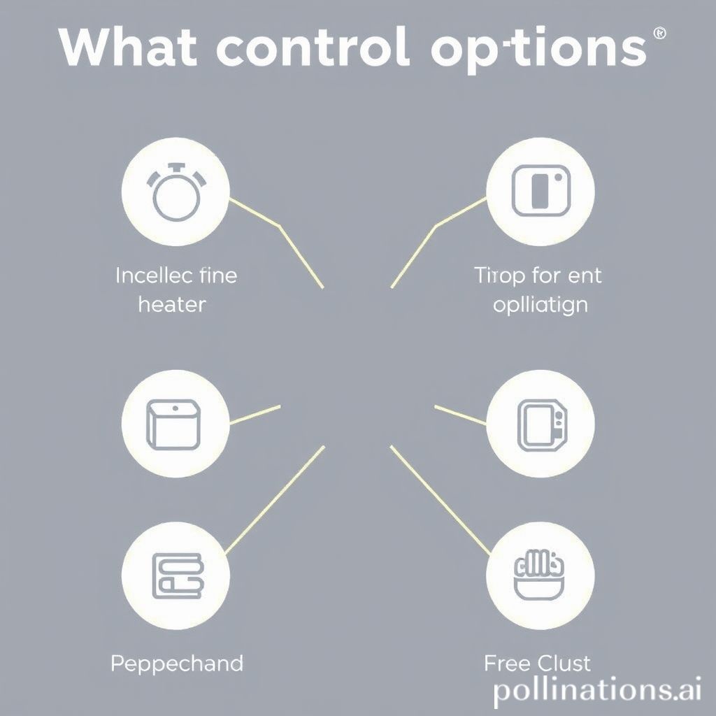 What Control Options Are Available For Electric Heater Types?